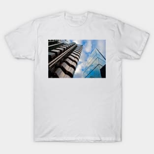 Lloyds Of London And Leadenhall Building England T-Shirt